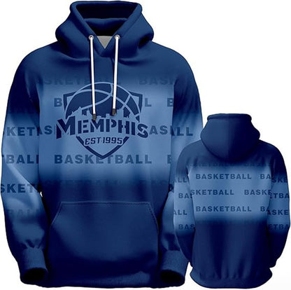 Basketball Hoodies Color Design Sweatshirt Personalize Name Number Fans Gift for Men &Women Youth