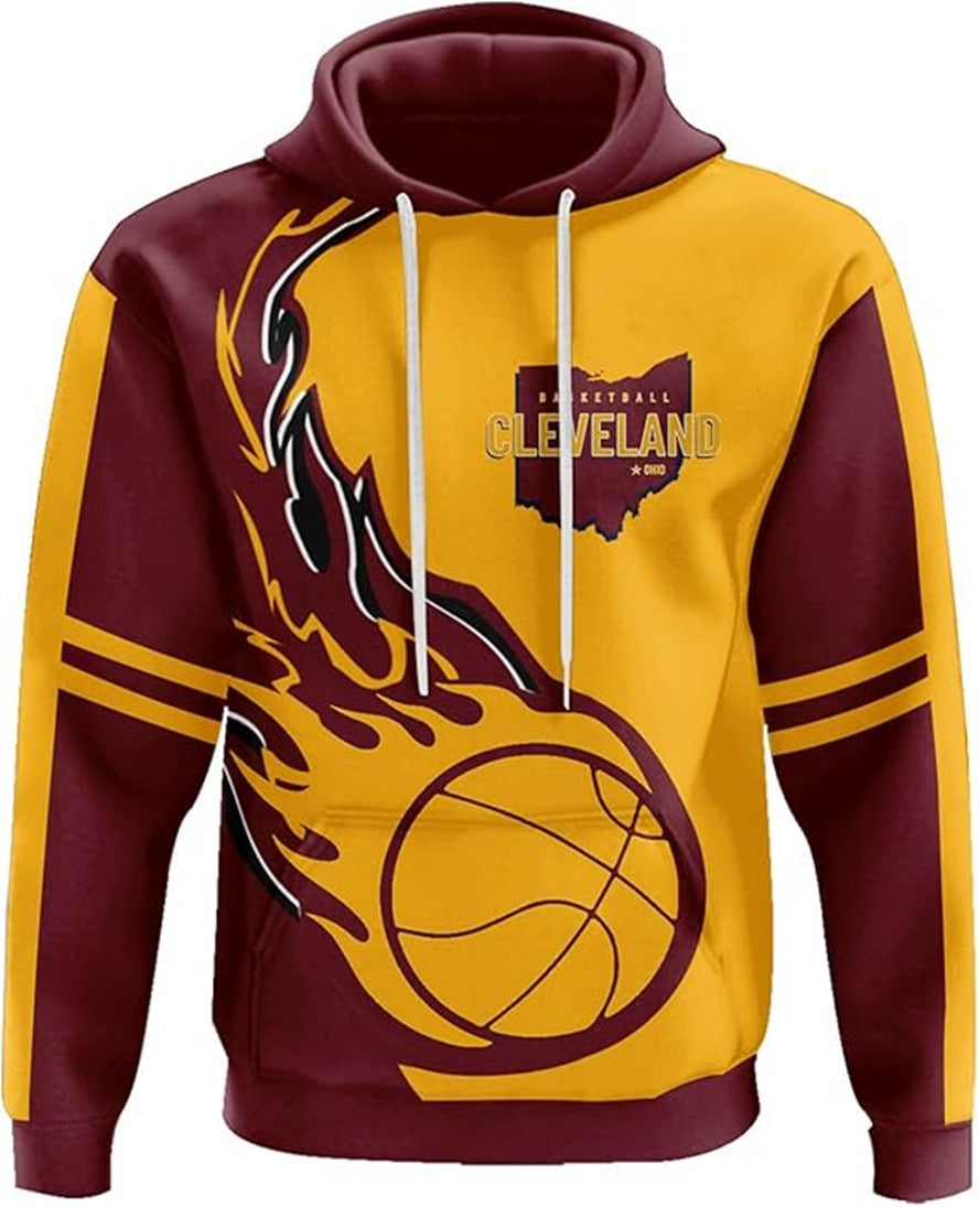 Basketball Hoodies Color Design Sweatshirt Personalize Name Number Fans Gift for Men &Women Youth