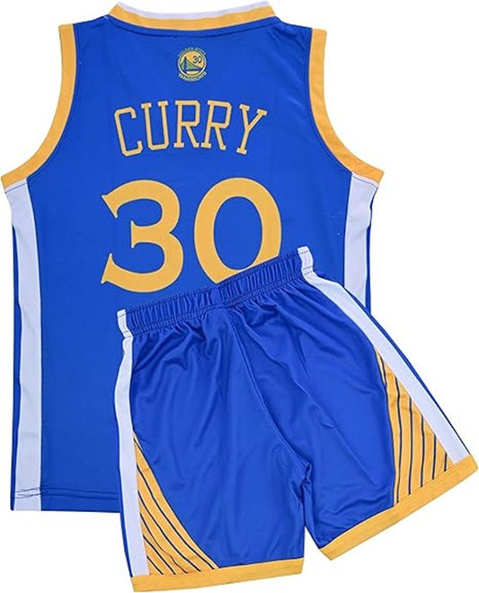Basketball Jerseys for Kids Youth Sports T-Shirt Jersey Boys Girls Gradient Basketball Uniform Set