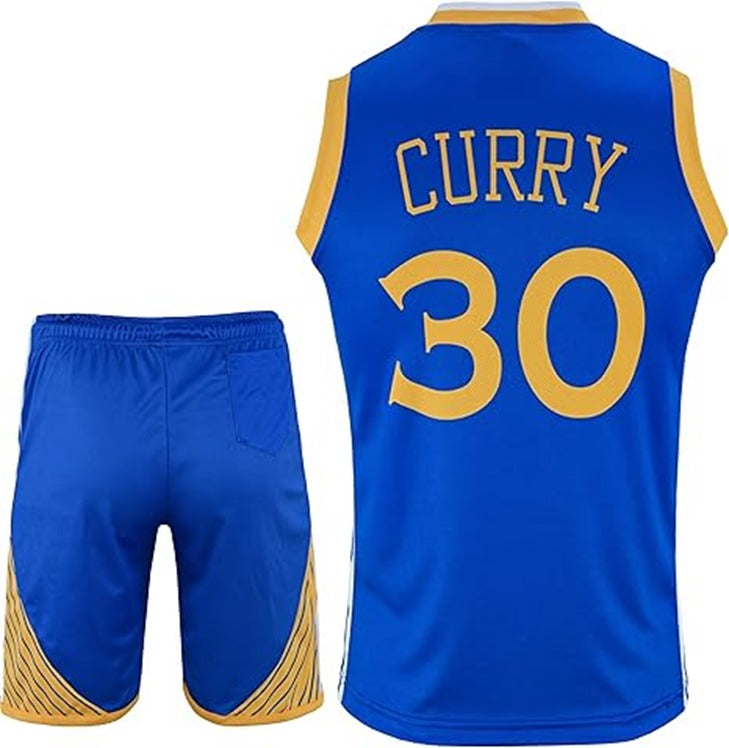 Basketball Jerseys for Kids Youth Sports T-Shirt Jersey Boys Girls Gradient Basketball Uniform Set